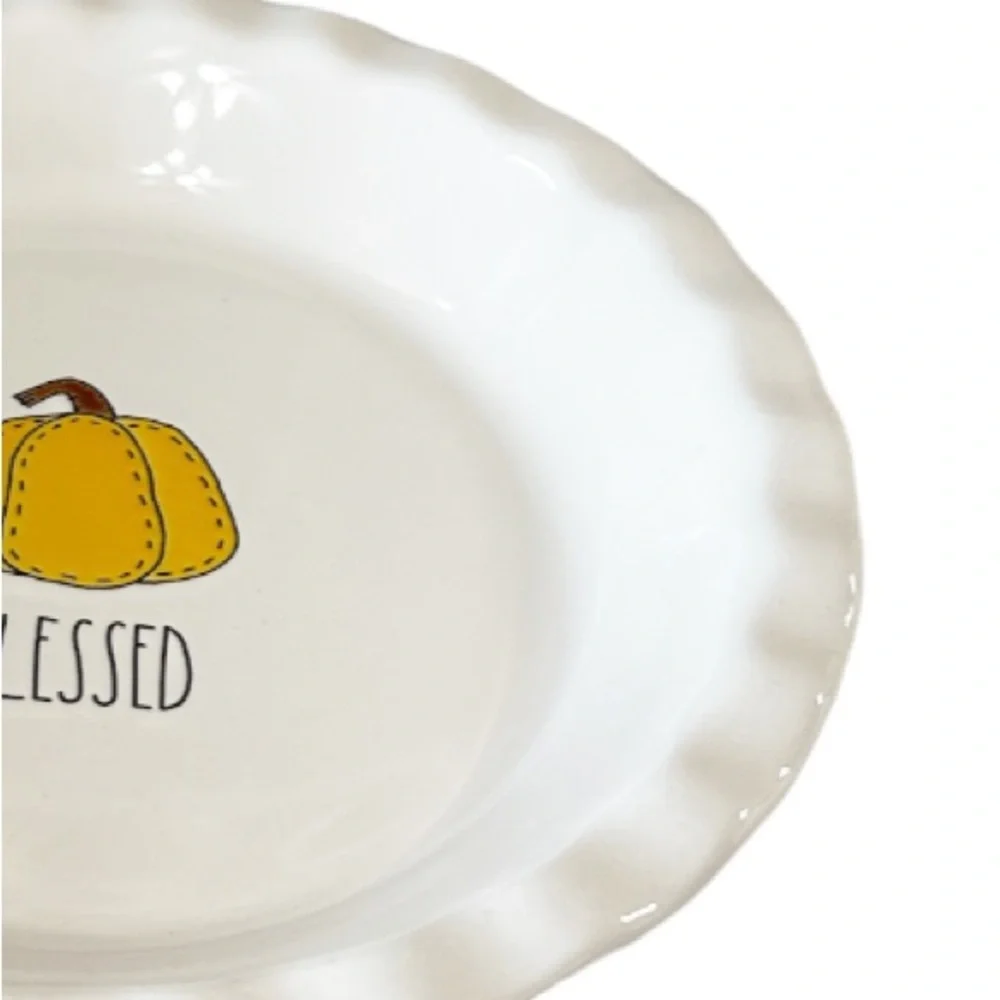 NEW Rae Dunn BLESSED Pie Plate 🥧
